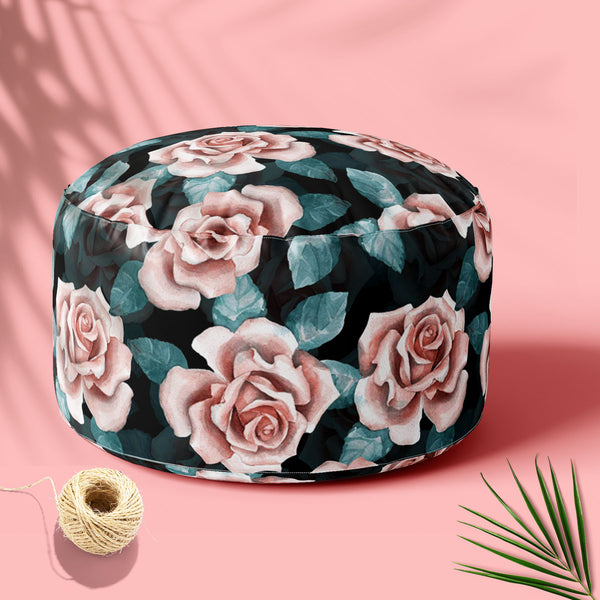 Beautiful Buds Footstool Footrest Puffy Pouffe Ottoman Bean Bag | Canvas Fabric-Footstools-FST_CB_BN-IC 5007688 IC 5007688, Ancient, Art and Paintings, Books, Botanical, Drawing, Fashion, Floral, Flowers, Hand Drawn, Historical, Illustrations, Medieval, Nature, Paintings, Patterns, Retro, Scenic, Signs, Signs and Symbols, Sketches, Vintage, Watercolour, beautiful, buds, footstool, footrest, puffy, pouffe, ottoman, bean, bag, floor, cushion, pillow, canvas, fabric, art, background, blossom, bud, card, chic, 
