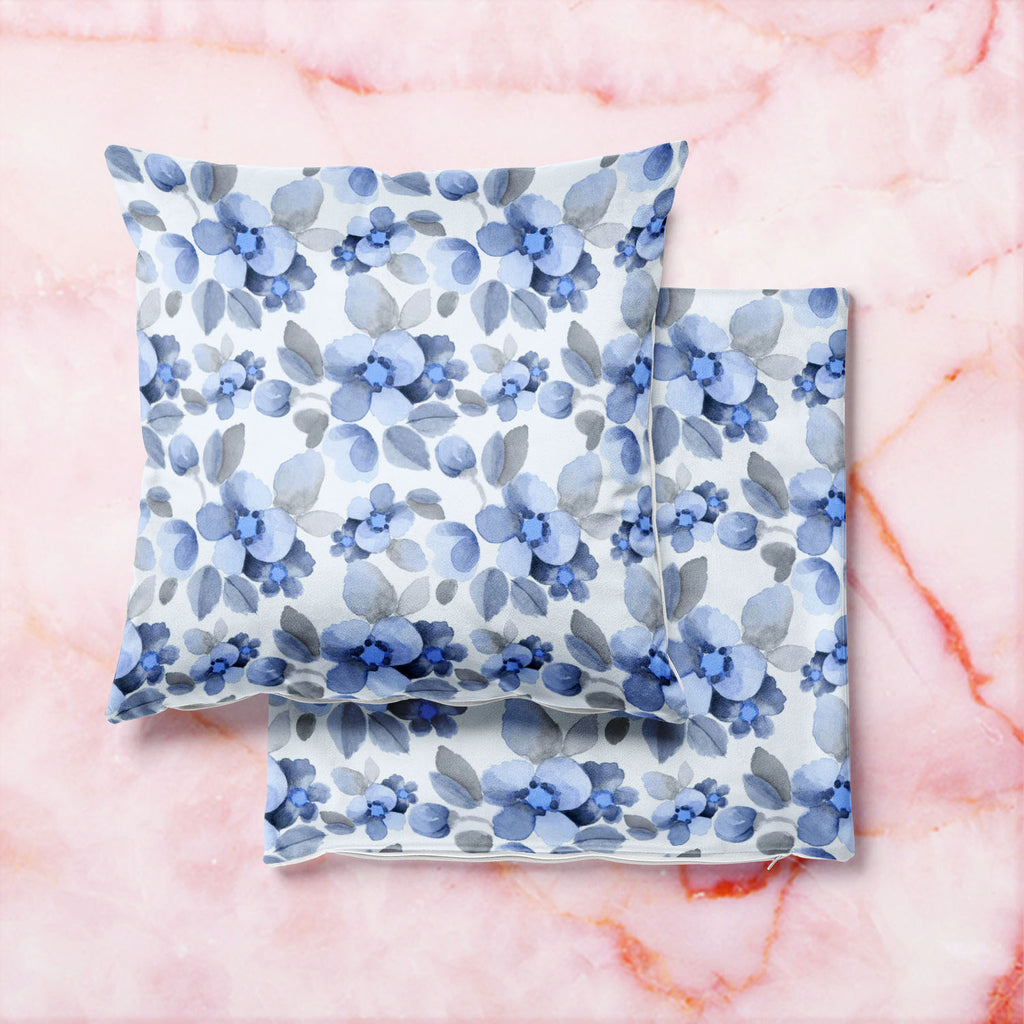 Summer Flowers D2 Cushion Cover Throw Pillow-Cushion Covers-CUS_CV-IC 5007689 IC 5007689, Ancient, Art and Paintings, Books, Botanical, Drawing, Fashion, Floral, Flowers, Historical, Medieval, Nature, Patterns, Retro, Signs, Signs and Symbols, Vintage, Watercolour, Wedding, summer, d2, cushion, cover, throw, pillow, flower, pattern, watercolor, art, artistic, background, beautiful, blue, botany, card, colore, decoration, design, drawn, elegance, elegant, element, feminine, florist, garden, hand, painted, he