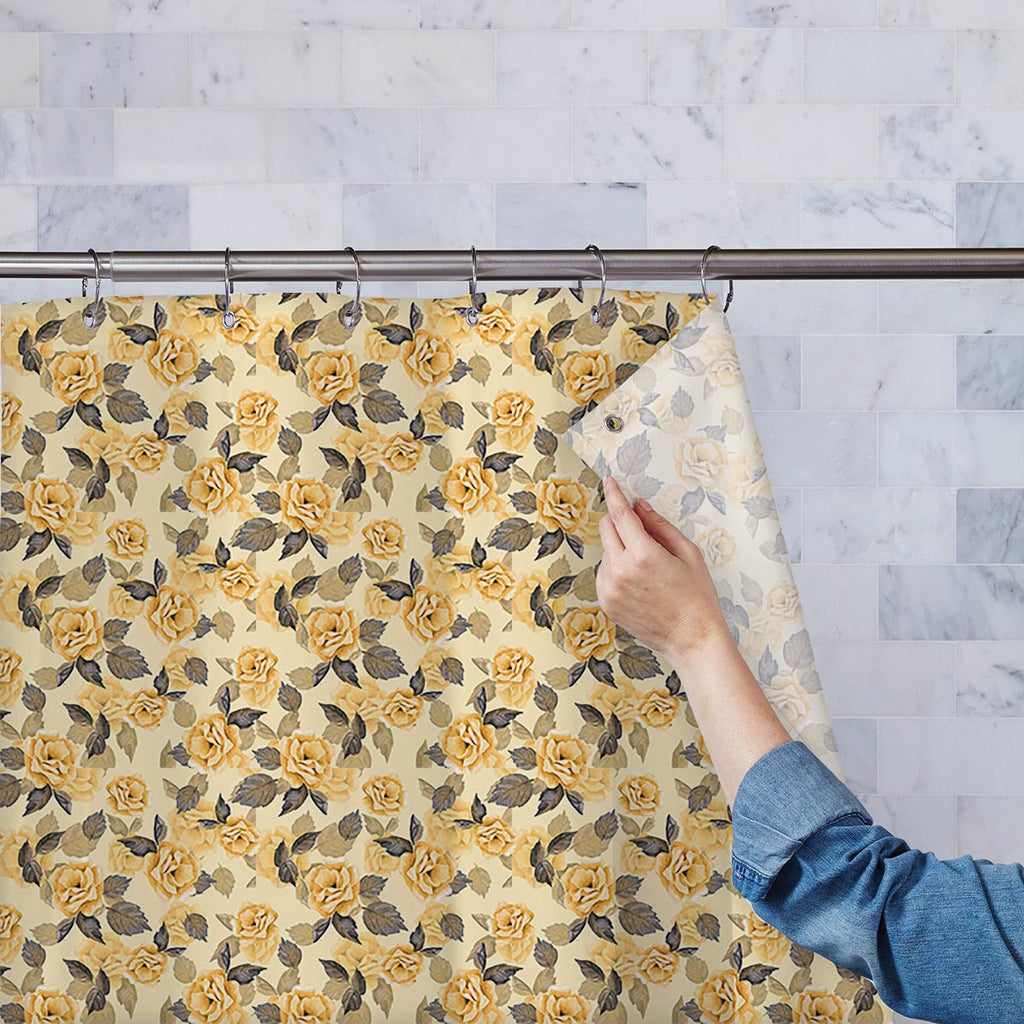 Hand-Drawn Flowers Washable Waterproof Shower Curtain-Shower Curtains-CUR_SH-IC 5007690 IC 5007690, Ancient, Art and Paintings, Books, Botanical, Drawing, Fashion, Floral, Flowers, Historical, Medieval, Nature, Patterns, Retro, Seasons, Signs, Signs and Symbols, Vintage, Watercolour, Wedding, hand-drawn, washable, waterproof, shower, curtain, art, artistic, background, beautiful, botany, card, cover, decoration, design, drawn, elegance, elegant, element, feminine, florist, flower, garden, hand, painted, her