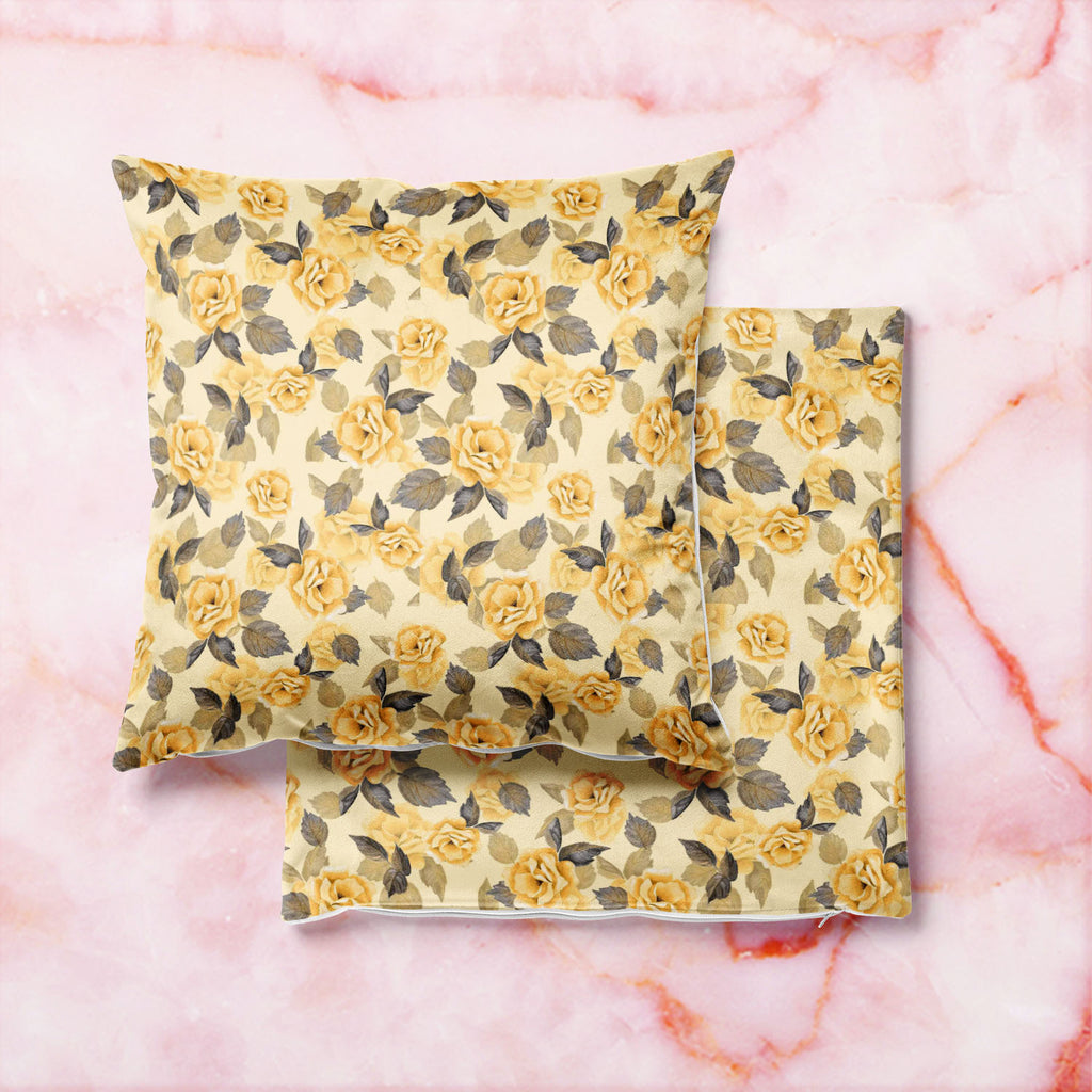 Hand-Drawn Flowers D1 Cushion Cover Throw Pillow-Cushion Covers-CUS_CV-IC 5007690 IC 5007690, Ancient, Art and Paintings, Books, Botanical, Drawing, Fashion, Floral, Flowers, Historical, Medieval, Nature, Patterns, Retro, Seasons, Signs, Signs and Symbols, Vintage, Watercolour, Wedding, hand-drawn, d1, cushion, cover, throw, pillow, art, artistic, background, beautiful, botany, card, decoration, design, drawn, elegance, elegant, element, feminine, florist, flower, garden, hand, painted, herb, invitation, le