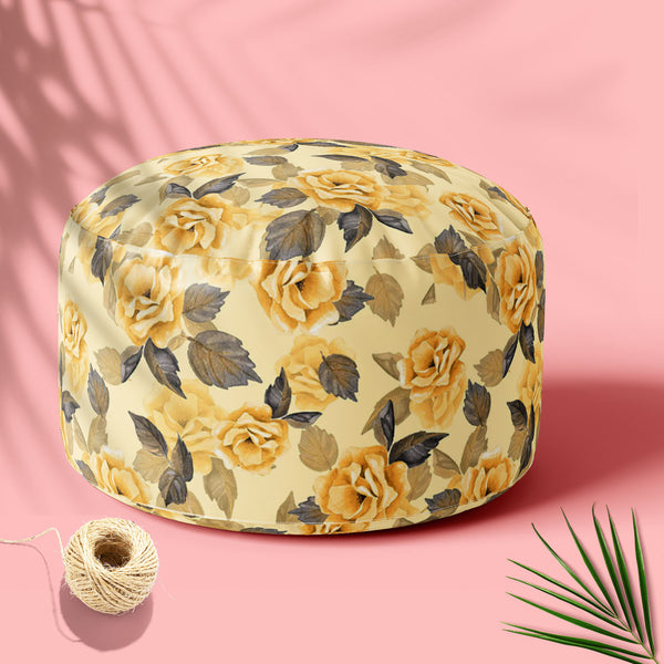 Hand-Drawn Flowers D1 Footstool Footrest Puffy Pouffe Ottoman Bean Bag | Canvas Fabric-Footstools-FST_CB_BN-IC 5007690 IC 5007690, Ancient, Art and Paintings, Books, Botanical, Drawing, Fashion, Floral, Flowers, Historical, Medieval, Nature, Patterns, Retro, Seasons, Signs, Signs and Symbols, Vintage, Watercolour, Wedding, hand-drawn, d1, footstool, footrest, puffy, pouffe, ottoman, bean, bag, floor, cushion, pillow, canvas, fabric, art, artistic, background, beautiful, botany, card, cover, decoration, desi