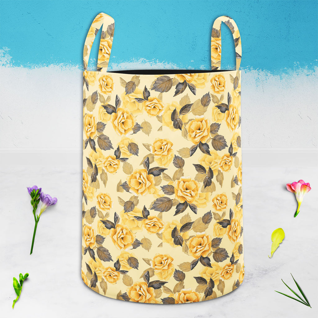 Hand-Drawn Flowers D1 Foldable Open Storage Bin | Organizer Box, Toy Basket, Shelf Box, Laundry Bag | Canvas Fabric-Storage Bins-STR_BI_CB-IC 5007690 IC 5007690, Ancient, Art and Paintings, Books, Botanical, Drawing, Fashion, Floral, Flowers, Historical, Medieval, Nature, Patterns, Retro, Seasons, Signs, Signs and Symbols, Vintage, Watercolour, Wedding, hand-drawn, d1, foldable, open, storage, bin, organizer, box, toy, basket, shelf, laundry, bag, canvas, fabric, art, artistic, background, beautiful, botany