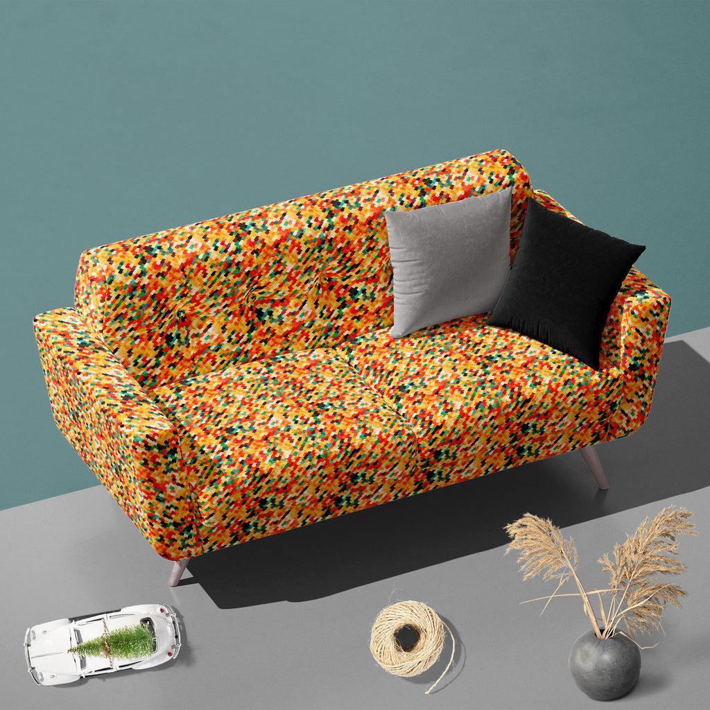 Abstract Multicolor Sofa Fabric by Metre | Upholstery For Sofa, Curtains & Cushions - Sofa Fabrics - ArtzFolio.com