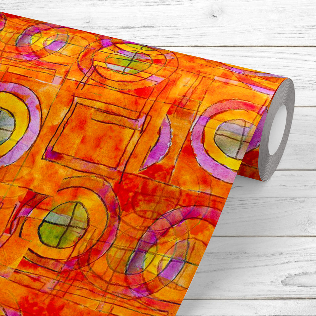 Orange Cubism Abstract Wallpaper Roll-Wallpapers Peel & Stick-WAL_PA-IC 5007839 IC 5007839, Abstract Expressionism, Abstracts, Ancient, Art and Paintings, Cubism, Decorative, Digital, Digital Art, Graphic, Historical, Illustrations, Medieval, Old Masters, Patterns, Semi Abstract, Signs, Signs and Symbols, Vintage, Watercolour, orange, abstract, wallpaper, roll, art, artistic, backdrop, background, border, brush, color, colorful, contemporary, design, faded, frame, gradation, grunge, hand, hue, illustration,