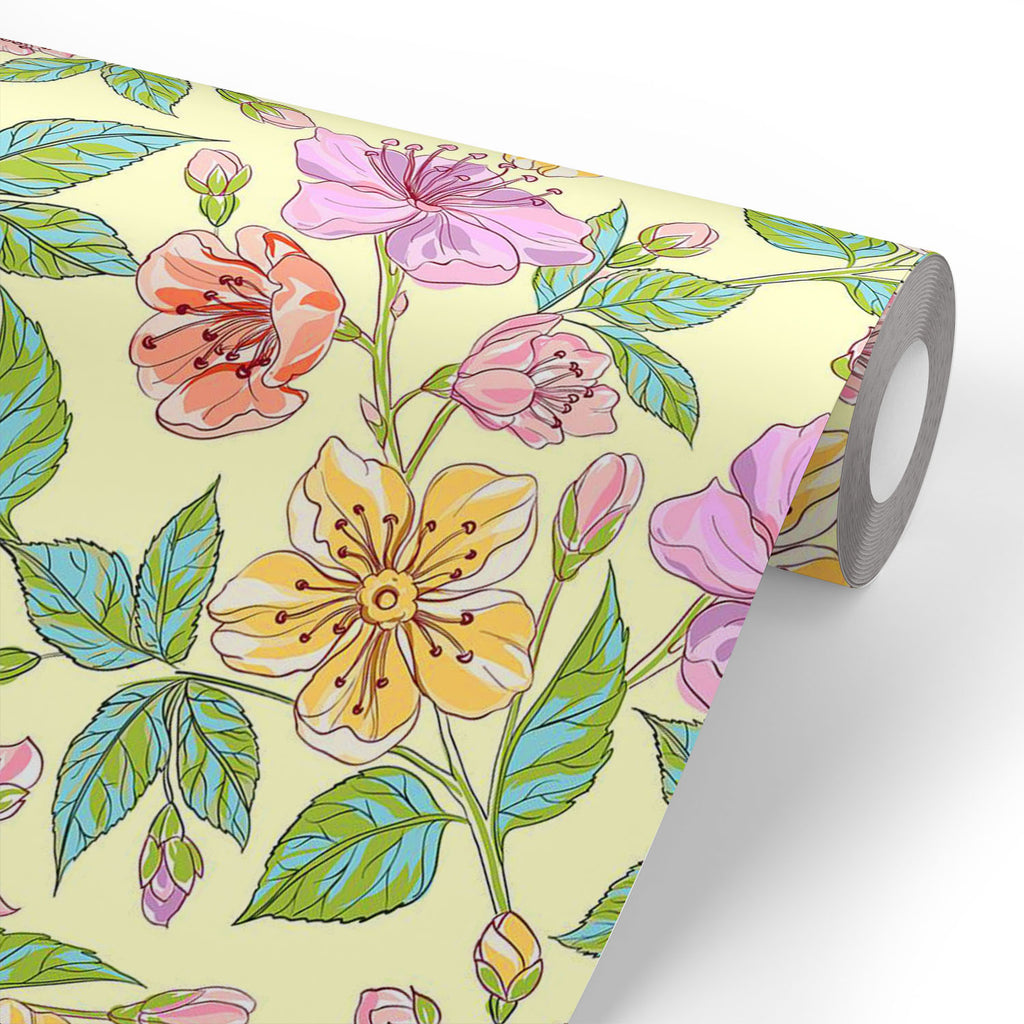 ArtzFolio Spring Flowers & Leaves Wallpaper Roll | Easy to Install-Wallpapers Peel & Stick-AZ5007852WAL_RF_R-SP-Image Code 5007852 Vishnu Image Folio Pvt Ltd, IC 5007852, ArtzFolio, Wallpapers Peel & Stick, Digital Art, spring, flowers, leaves, wallpaper, roll, easy, to, install, abstract, vinyl, self, adhesive, brick, for, walls, living, room, drawing, large, size, children, sticker, bedroom, pitaara, box, bathroom, textured, big, office, reception, amazonbasics, decorative, home, waterproof, designer, sma