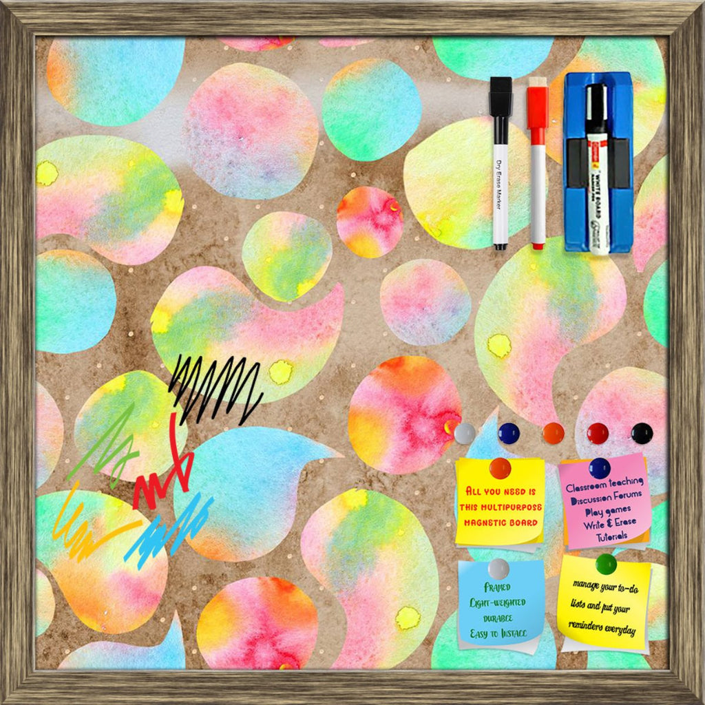 Abstract Watercolor Art D2 Framed Magnetic Dry Erase Board | Combo with Magnet Buttons & Markers-Magnetic Boards Framed-MGB_FR-IC 5007869 IC 5007869, Abstract Expressionism, Abstracts, Ancient, Art and Paintings, Botanical, Circle, Decorative, Digital, Digital Art, Dots, Fashion, Floral, Flowers, Graphic, Historical, Illustrations, Medieval, Modern Art, Nature, Patterns, Retro, Scenic, Semi Abstract, Signs, Signs and Symbols, Splatter, Vintage, Watercolour, abstract, watercolor, art, d2, framed, magnetic, d