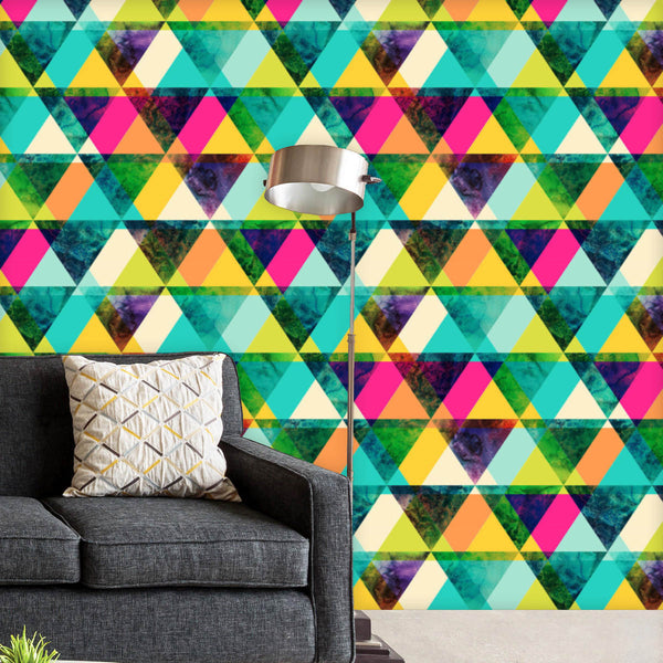 Hipster Triangles D1 Wallpaper Roll-Wallpapers Peel & Stick-WAL_PA-IC 5007890 IC 5007890, Abstract Expressionism, Abstracts, Art and Paintings, Digital, Digital Art, Drawing, Eygptian, Fantasy, Fashion, Geometric, Geometric Abstraction, Graphic, Grid Art, Hipster, Illustrations, Modern Art, Patterns, Retro, Semi Abstract, Signs, Signs and Symbols, Space, Triangles, Watercolour, d1, peel, stick, vinyl, wallpaper, roll, non-pvc, self-adhesive, eco-friendly, water-repellent, scratch-resistant, pattern, abstrac