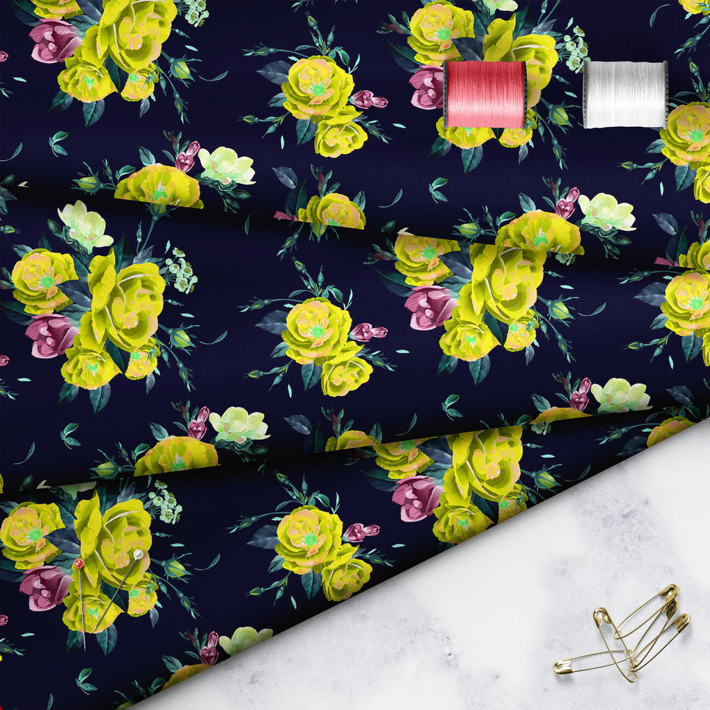 Roses And Freesia Sofa Fabric by Metre | Upholstery For Sofa, Curtains & Cushions-Sofa Fabrics-SOF_FB-IC 5007893 IC 5007893, Abstract Expressionism, Abstracts, Ancient, Art and Paintings, Black and White, Botanical, Fashion, Floral, Flowers, Historical, Illustrations, Medieval, Nature, Paintings, Patterns, Scenic, Semi Abstract, Signs, Signs and Symbols, Vintage, Watercolour, White, roses, and, freesia, sofa, fabric, by, metre, upholstery, for, curtains, cushions, abstract, accent, arrangement, art, artwork