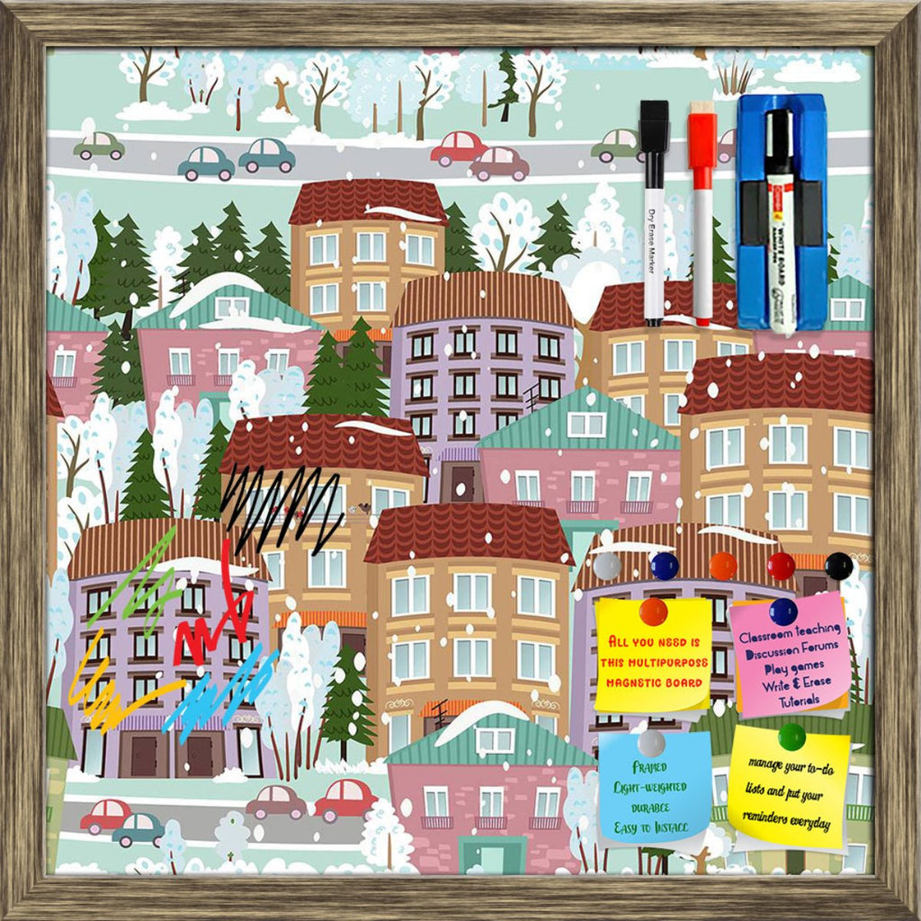 Cute Houses D3 Framed Magnetic Dry Erase Board | Combo with Magnet Buttons & Markers-Magnetic Boards Framed-MGB_FR-IC 5007915 IC 5007915, Abstract Expressionism, Abstracts, Ancient, Animated Cartoons, Architecture, Art and Paintings, Baby, Birds, Caricature, Cars, Cartoons, Children, Christianity, Cities, City Views, Digital, Digital Art, Drawing, Graphic, Historical, Illustrations, Kids, Landscapes, Maps, Medieval, Patterns, Retro, Scenic, Semi Abstract, Signs, Signs and Symbols, Urban, Vintage, cute, hous