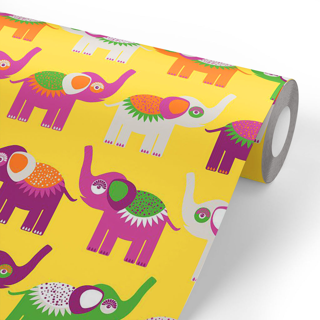 ArtzFolio Cheerful Elephants Wallpaper Roll | Easy to Install-Wallpapers Peel & Stick-AZ5007936WAL_RF_R-SP-Image Code 5007936 Vishnu Image Folio Pvt Ltd, IC 5007936, ArtzFolio, Wallpapers Peel & Stick, Digital Art, cheerful, elephants, wallpaper, roll, easy, to, install, abstract, vinyl, self, adhesive, brick, for, walls, living, room, drawing, large, size, children, sticker, bedroom, pitaara, box, bathroom, textured, big, office, reception, amazonbasics, decorative, home, waterproof, designer, small, kids,