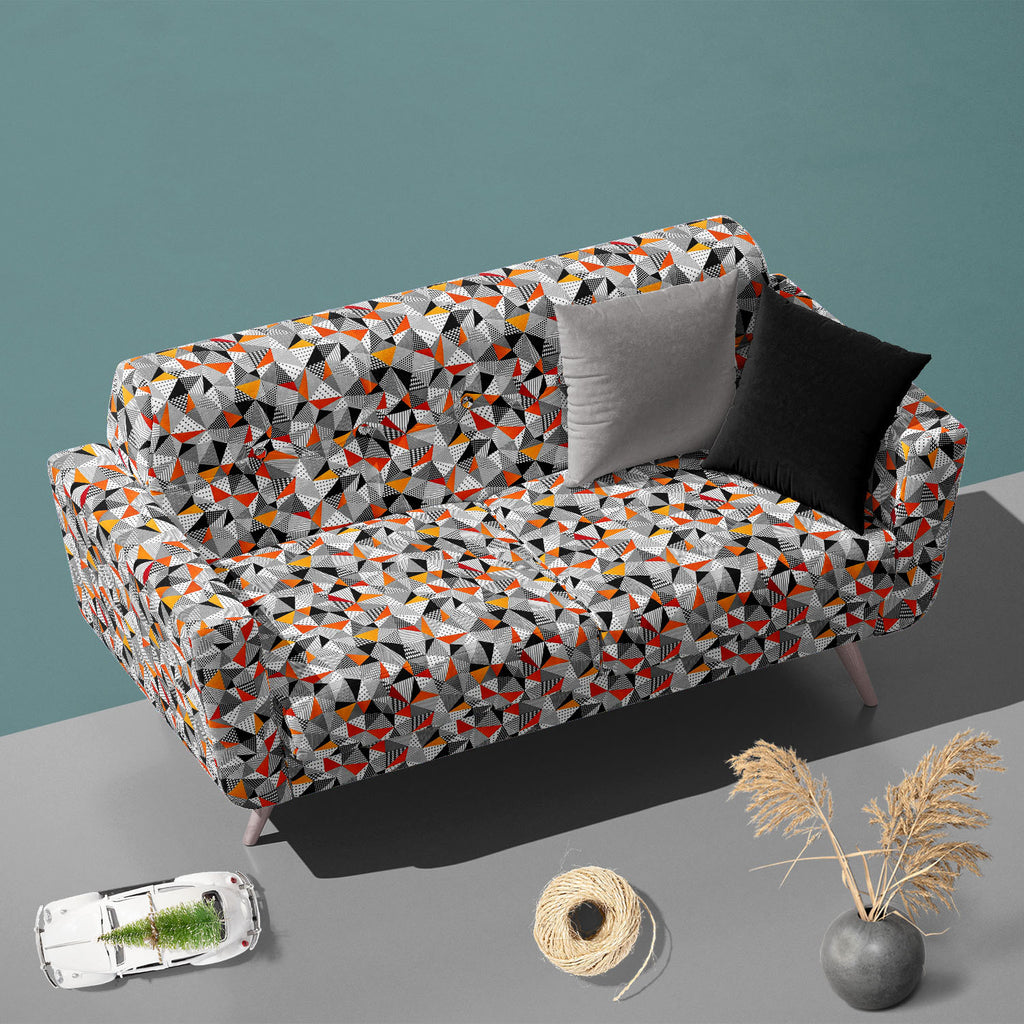 Polygonal Element Sofa Fabric by Metre | Upholstery For Sofa, Curtains & Cushions-Sofa Fabrics-SOF_FB-IC 5007937 IC 5007937, Abstract Expressionism, Abstracts, Ancient, Art and Paintings, Black, Black and White, Decorative, Dots, Eygptian, Fashion, Geometric, Geometric Abstraction, Hipster, Historical, Medieval, Patterns, Retro, Science Fiction, Semi Abstract, Signs, Signs and Symbols, Stripes, Triangles, Vintage, polygonal, element, sofa, fabric, by, metre, upholstery, for, curtains, cushions, geometry, se