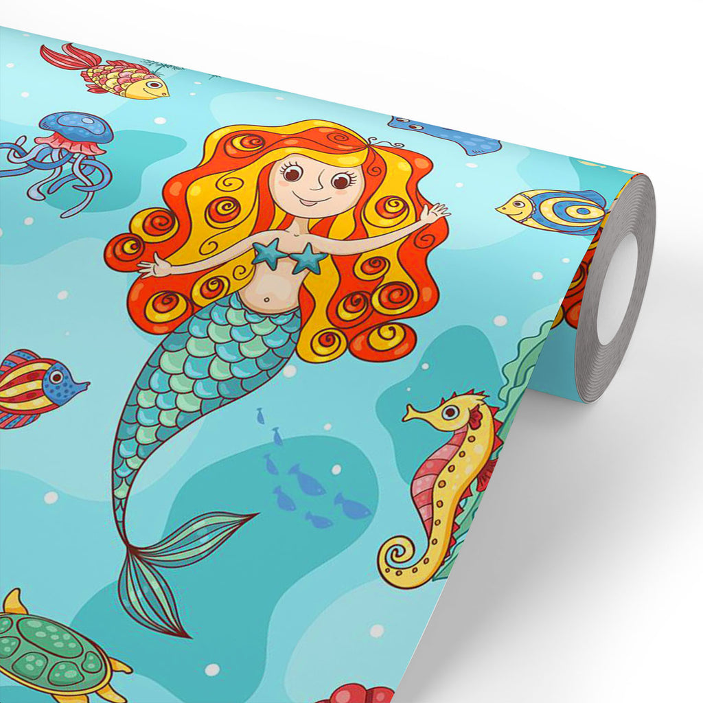 ArtzFolio Cartoon Mermaid D2 Wallpaper Roll | Easy to Install-Wallpapers Peel & Stick-AZ5007941WAL_RF_R-SP-Image Code 5007941 Vishnu Image Folio Pvt Ltd, IC 5007941, ArtzFolio, Wallpapers Peel & Stick, Digital Art, cartoon, mermaid, d2, wallpaper, roll, easy, to, install, abstract, vinyl, self, adhesive, brick, for, walls, living, room, drawing, large, size, children, sticker, bedroom, pitaara, box, bathroom, textured, big, office, reception, amazonbasics, decorative, home, waterproof, designer, small, kids