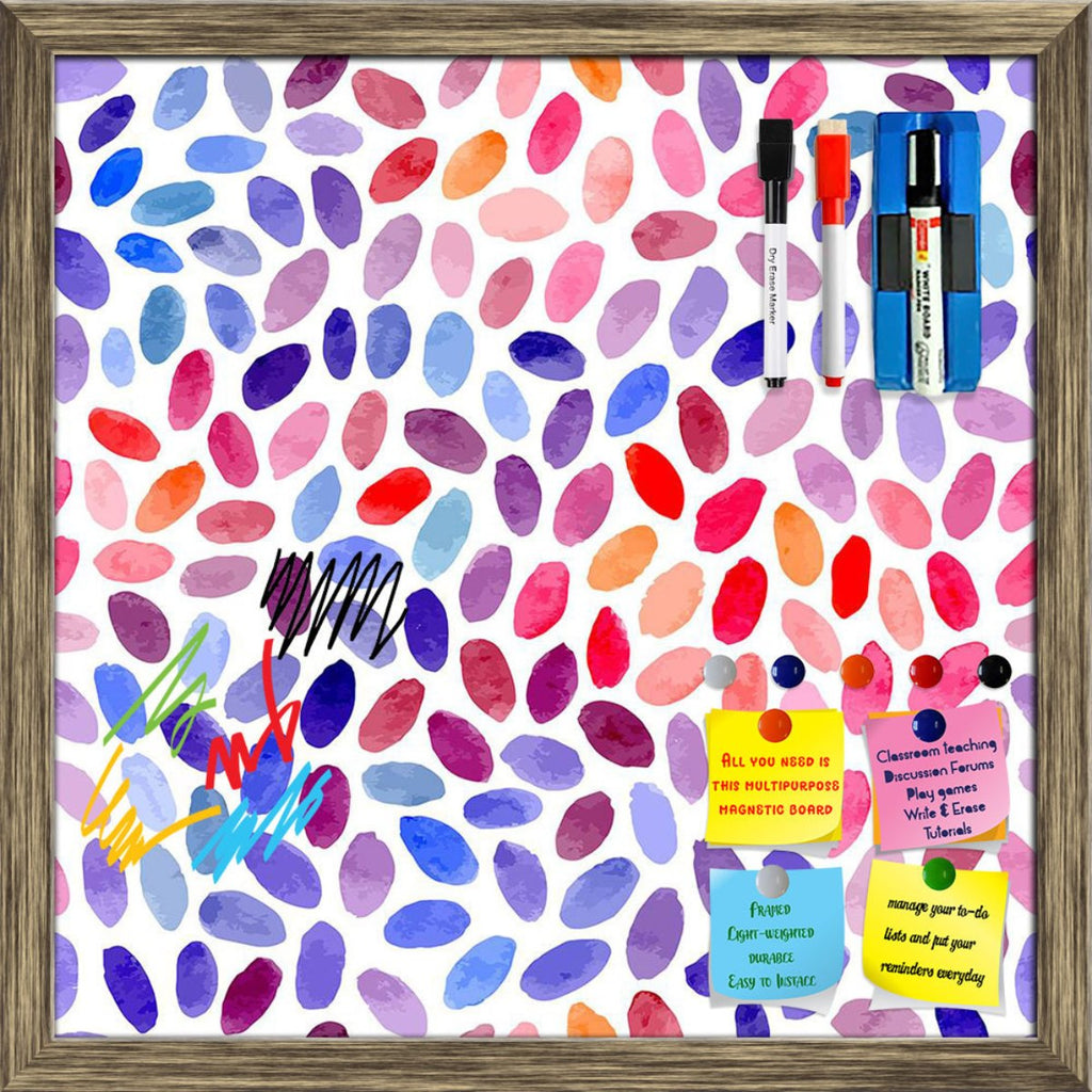 Watercolor Abstract Hand-Drawn Pattern D1 Framed Magnetic Dry Erase Board | Combo with Magnet Buttons & Markers-Magnetic Boards Framed-MGB_FR-IC 5007952 IC 5007952, Abstract Expressionism, Abstracts, Art and Paintings, Black and White, Digital, Digital Art, Fashion, Geometric, Geometric Abstraction, Graphic, Hand Drawn, Modern Art, Patterns, Retro, Semi Abstract, Signs, Signs and Symbols, Watercolour, White, watercolor, abstract, hand-drawn, pattern, d1, framed, magnetic, dry, erase, board, printed, whitebo