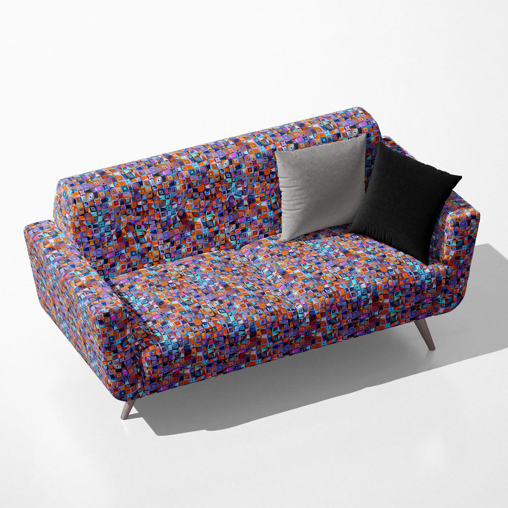 Colorful Geometric Pattern D2 Sofa Fabric by Metre | Upholstery For Sofa, Curtains & Cushions-Sofa Fabrics-SOF_FB-IC 5007972 IC 5007972, Abstract Expressionism, Abstracts, African, Allah, Arabic, Art and Paintings, Aztec, Bohemian, Chevron, Culture, Digital, Digital Art, Ethnic, Geometric, Geometric Abstraction, Graphic, Islam, Modern Art, Moroccan, Patterns, Semi Abstract, Signs, Signs and Symbols, Traditional, Triangles, Tribal, World Culture, colorful, pattern, d2, sofa, fabric, by, metre, upholstery, fo