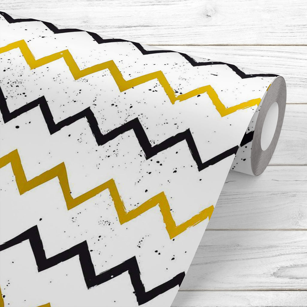 Zig Zag Chevron Wallpaper Roll-Wallpapers Peel & Stick-WAL_PA-IC 5007974 IC 5007974, Abstract Expressionism, Abstracts, Ancient, Aztec, Black, Black and White, Chevron, Culture, Digital, Digital Art, Ethnic, Geometric, Geometric Abstraction, Graphic, Hipster, Historical, Ikat, Illustrations, Indian, Medieval, Patterns, Semi Abstract, Signs, Signs and Symbols, Traditional, Tribal, Vintage, World Culture, zig, zag, wallpaper, roll, abstract, background, card, cool, decoration, design, distressed, drawn, eleme