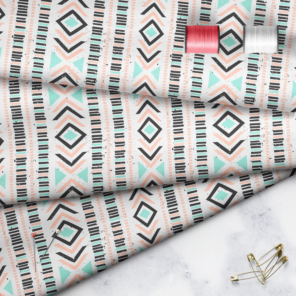 Abstract Geometric Pattern D1 Sofa Fabric by Metre | Upholstery For Sofa, Curtains & Cushions-Sofa Fabrics-SOF_FB-IC 5007975 IC 5007975, Abstract Expressionism, Abstracts, Ancient, Art and Paintings, Aztec, Chevron, Culture, Decorative, Digital, Digital Art, Ethnic, Geometric, Geometric Abstraction, Graphic, Hipster, Historical, Ikat, Illustrations, Indian, Medieval, Patterns, Semi Abstract, Signs, Signs and Symbols, Space, Traditional, Triangles, Tribal, Vintage, World Culture, abstract, pattern, d1, sofa,