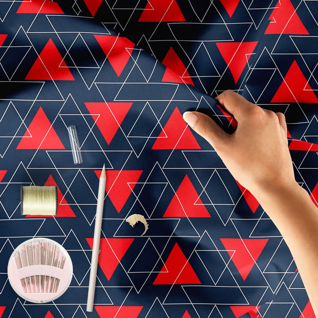 Abstract Geometric Pattern D3 Sofa Fabric by Metre | Upholstery For Sofa, Curtains & Cushions - Sofa Fabrics - ArtzFolio.com