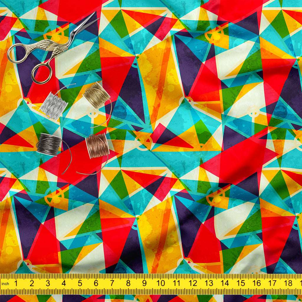 Triangle Mosaic Pattern Sofa Fabric by Metre | Upholstery For Sofa, Curtains & Cushions-Sofa Fabrics-SOF_FB-IC 5007990 IC 5007990, Abstract Expressionism, Abstracts, Art and Paintings, Cities, City Views, Diamond, Digital, Digital Art, Fashion, Geometric, Geometric Abstraction, Graphic, Illustrations, Modern Art, Paintings, Patterns, Retro, Semi Abstract, Signs, Signs and Symbols, Triangles, triangle, mosaic, pattern, sofa, fabric, by, metre, upholstery, for, curtains, cushions, abstract, art, artistic, bac