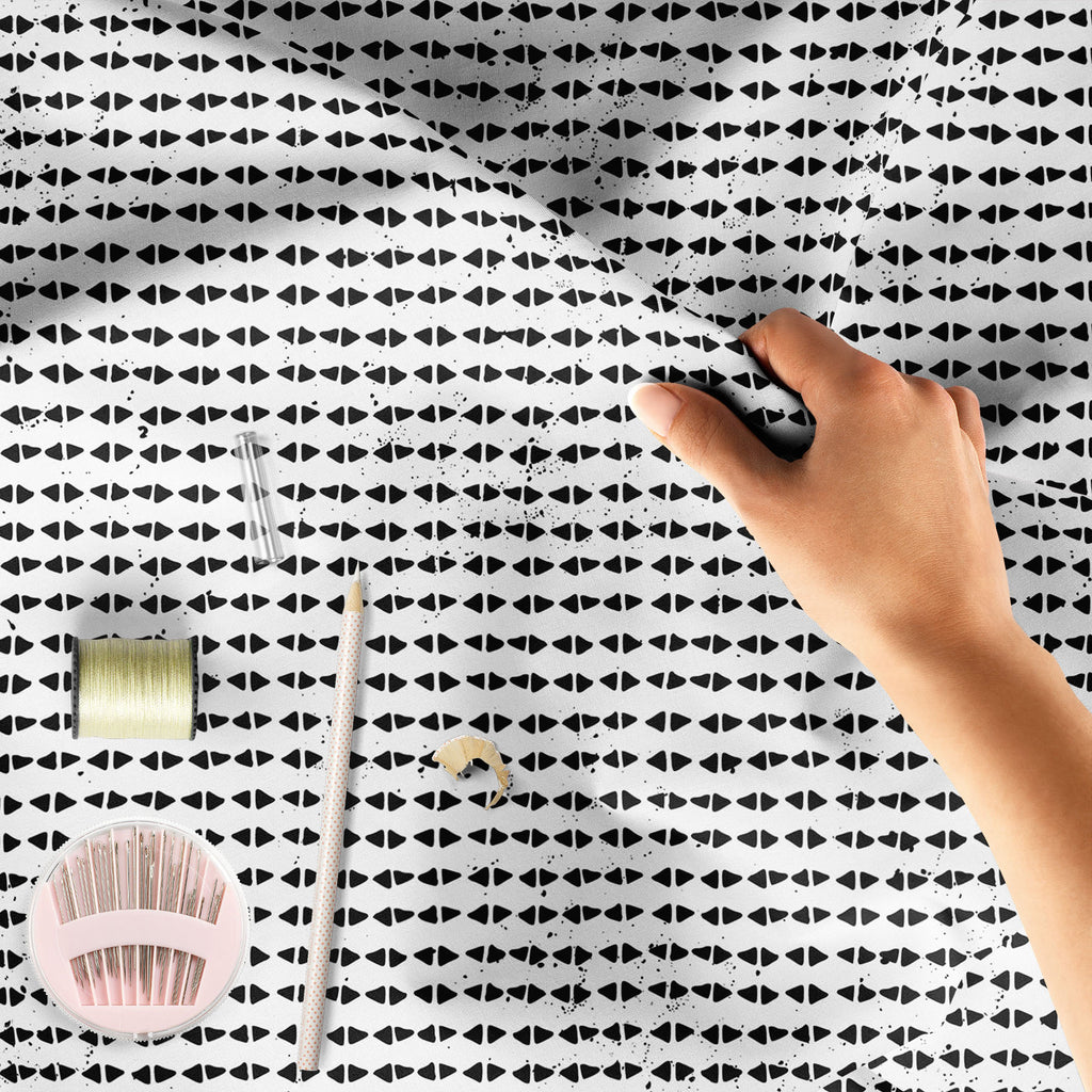 Black And White Abstract D5 Sofa Fabric by Metre | Upholstery For Sofa, Curtains & Cushions-Sofa Fabrics-SOF_FB-IC 5008006 IC 5008006, Abstract Expressionism, Abstracts, Ancient, Black, Black and White, Digital, Digital Art, Dots, Fashion, Geometric, Geometric Abstraction, Graphic, Hipster, Historical, Illustrations, Medieval, Patterns, Semi Abstract, Signs, Signs and Symbols, Triangles, Vintage, and, white, abstract, d5, sofa, fabric, by, metre, upholstery, for, curtains, cushions, background, card, cool, 