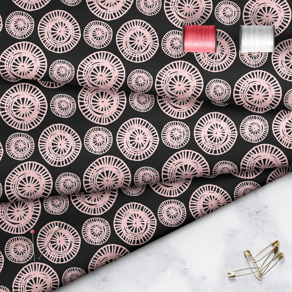 Abstract Ornate Shapes Sofa Fabric by Metre | Upholstery For Sofa, Curtains & Cushions - Sofa Fabrics - ArtzFolio.com