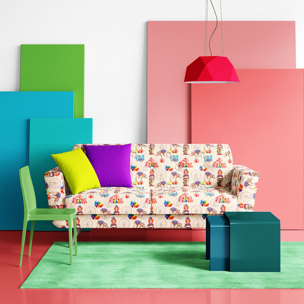 Circus Pattern With Balloons Animals Sofa Fabric by Metre | Upholstery For Sofa, Curtains & Cushions-Sofa Fabrics-SOF_FB-IC 5008038 IC 5008038, Abstract Expressionism, Abstracts, Animals, Art and Paintings, Books, Decorative, Entertainment, Illustrations, Patterns, Semi Abstract, Signs, Signs and Symbols, Watercolour, circus, pattern, with, balloons, sofa, fabric, by, metre, upholstery, for, curtains, cushions, abstract, activity, art, background, ball, balloon, caravan, carnival, childhood, clown, color, c