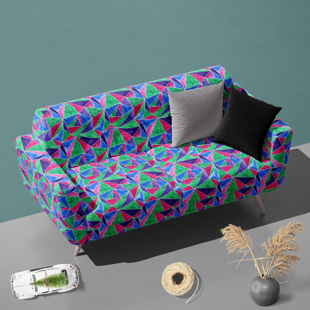 Watercolor Triangular Pattern D1 Sofa Fabric by Metre | Upholstery For Sofa, Curtains & Cushions-Sofa Fabrics-SOF_FB-IC 5008082 IC 5008082, Abstract Expressionism, Abstracts, Ancient, Art and Paintings, Decorative, Digital, Digital Art, Drawing, Geometric, Geometric Abstraction, Graphic, Historical, Illustrations, Medieval, Patterns, Retro, Semi Abstract, Signs, Signs and Symbols, Triangles, Vintage, Watercolour, watercolor, triangular, pattern, d1, sofa, fabric, by, metre, upholstery, for, curtains, cushio