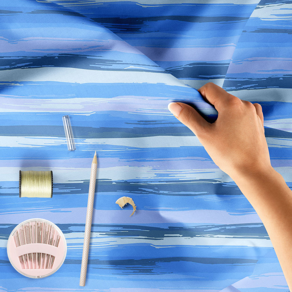 Blue Brush Strokes Sofa Fabric by Metre | Upholstery For Sofa, Curtains & Cushions-Sofa Fabrics-SOF_FB-IC 5008088 IC 5008088, Digital, Digital Art, Fashion, Graphic, Illustrations, Patterns, Signs, Signs and Symbols, Splatter, Stripes, Watercolour, blue, brush, strokes, sofa, fabric, by, metre, upholstery, for, curtains, cushions, abstract, background, artistic, bold, bright, colore, colour, decoration, design, draw, drawn, grunge, hand, illustration, ink, line, linear, marine, mess, ornament, paint, paintb