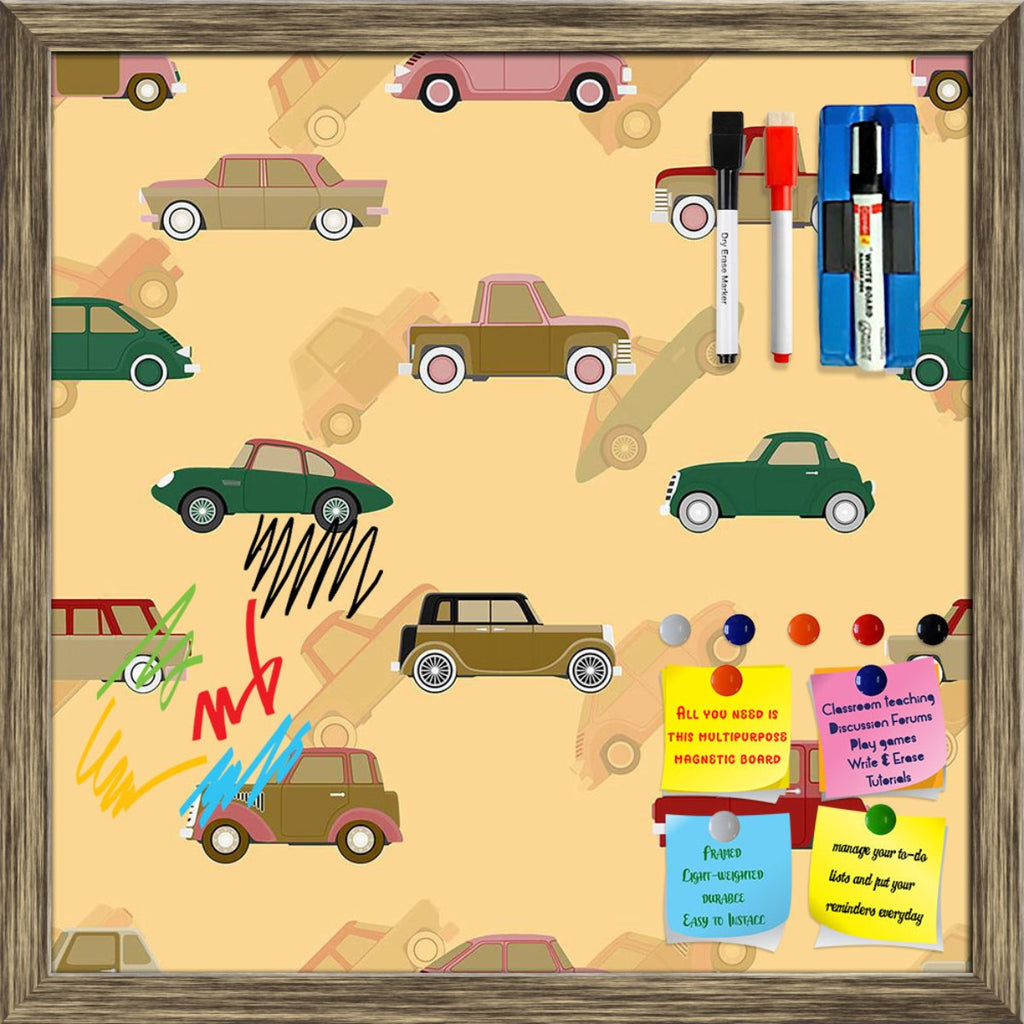 Cute Car Pattern D1 Framed Magnetic Dry Erase Board | Combo with Magnet Buttons & Markers-Magnetic Boards Framed-MGB_FR-IC 5008089 IC 5008089, Abstract Expressionism, Abstracts, Ancient, Animated Cartoons, Art and Paintings, Automobiles, Caricature, Cars, Cartoons, Cities, City Views, Decorative, Digital, Digital Art, Graphic, Historical, Illustrations, Medieval, Patterns, Retro, Semi Abstract, Signs, Signs and Symbols, Sports, Symbols, Transportation, Travel, Urban, Vehicles, Vintage, cute, car, pattern, d