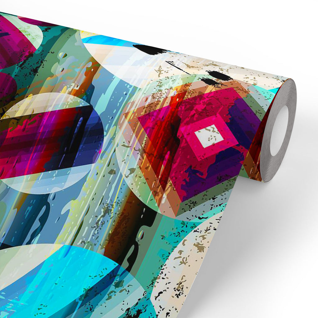 ArtzFolio Abstract Circles, Strokes And Splashes Pattern Wallpaper Roll | Easy to Install-Wallpapers Peel & Stick-AZ5008101WAL_RF_R-SP-Image Code 5008101 Vishnu Image Folio Pvt Ltd, IC 5008101, ArtzFolio, Wallpapers Peel & Stick, Digital Art, abstract, circles, strokes, and, splashes, pattern, wallpaper, roll, easy, to, install, vinyl, self, adhesive, brick, for, walls, living, room, drawing, large, size, children, sticker, bedroom, pitaara, box, bathroom, textured, big, office, reception, amazonbasics, dec