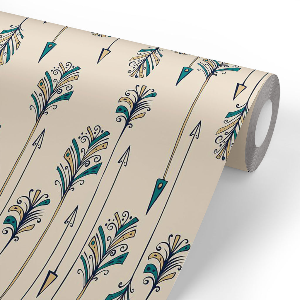 ArtzFolio Abstract Feather Arrows Pattern Wallpaper Roll | Easy to Install-Wallpapers Peel & Stick-AZ5008104WAL_RF_R-SP-Image Code 5008104 Vishnu Image Folio Pvt Ltd, IC 5008104, ArtzFolio, Wallpapers Peel & Stick, Digital Art, abstract, feather, arrows, pattern, wallpaper, roll, easy, to, install, vinyl, self, adhesive, brick, for, walls, living, room, drawing, large, size, children, sticker, bedroom, pitaara, box, bathroom, textured, big, office, reception, amazonbasics, decorative, home, waterproof, desi