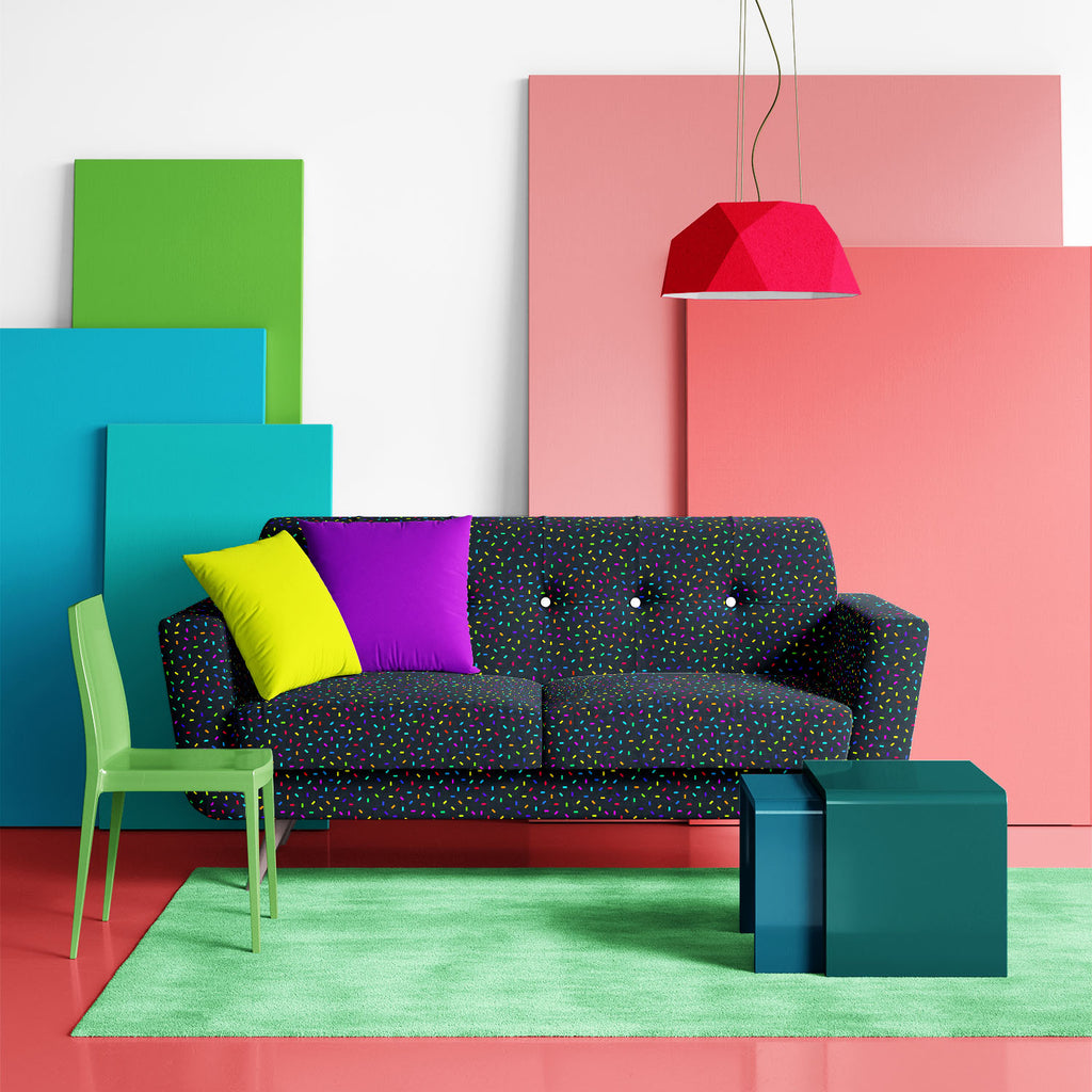 Abstract Colorful Pattern D2 Sofa Fabric by Metre | Upholstery For Sofa, Curtains & Cushions - Sofa Fabrics - ArtzFolio.com