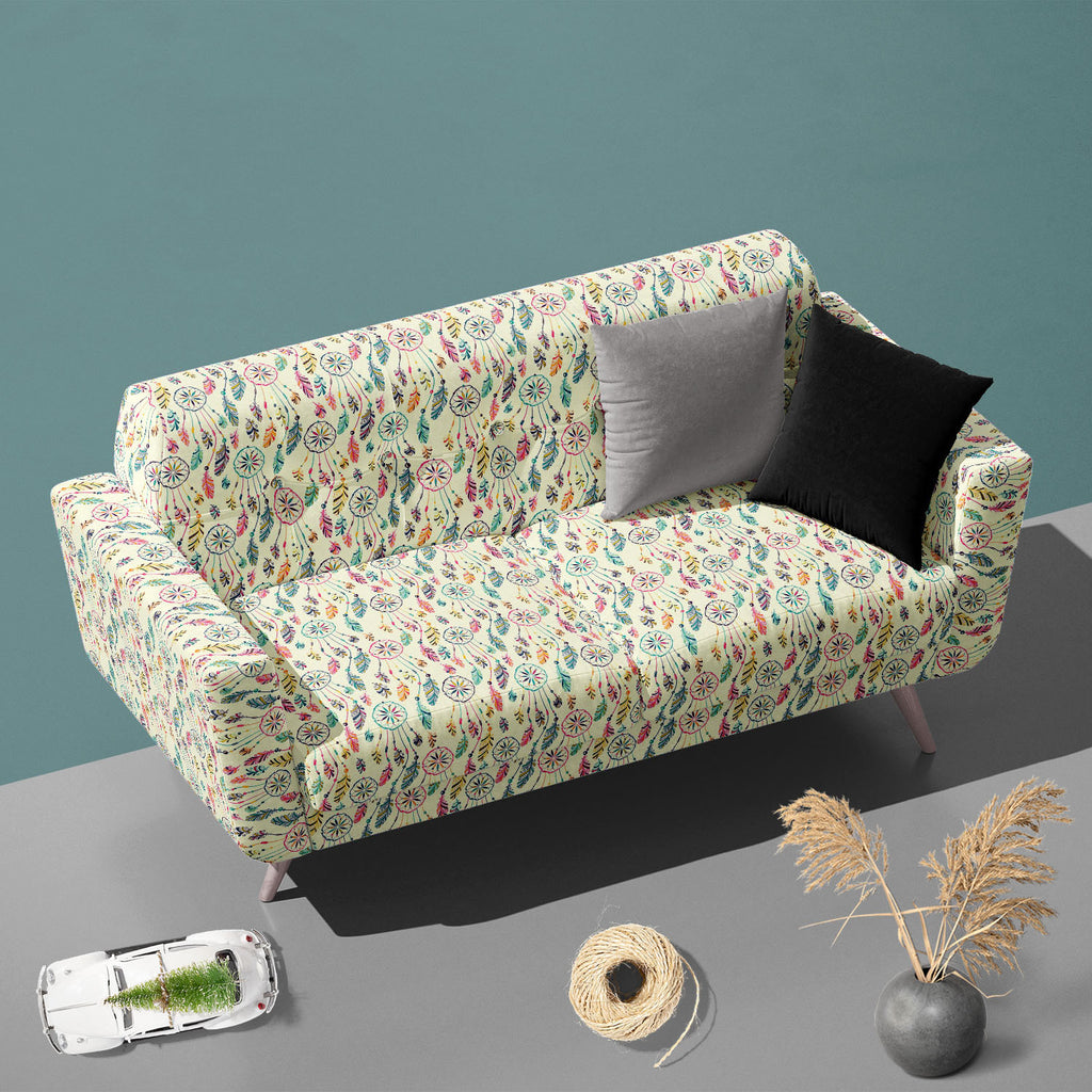 Dream Catcher Pattern D2 Sofa Fabric by Metre | Upholstery For Sofa, Curtains & Cushions-Sofa Fabrics-SOF_FB-IC 5008109 IC 5008109, American, Ancient, Art and Paintings, Birds, Circle, Culture, Decorative, Digital, Digital Art, Drawing, Ethnic, Graphic, Historical, Illustrations, Indian, Medieval, Patterns, Signs, Signs and Symbols, Sketches, Symbols, Traditional, Tribal, Vintage, World Culture, dream, catcher, pattern, d2, sofa, fabric, by, metre, upholstery, for, curtains, cushions, native, art, bead, bea