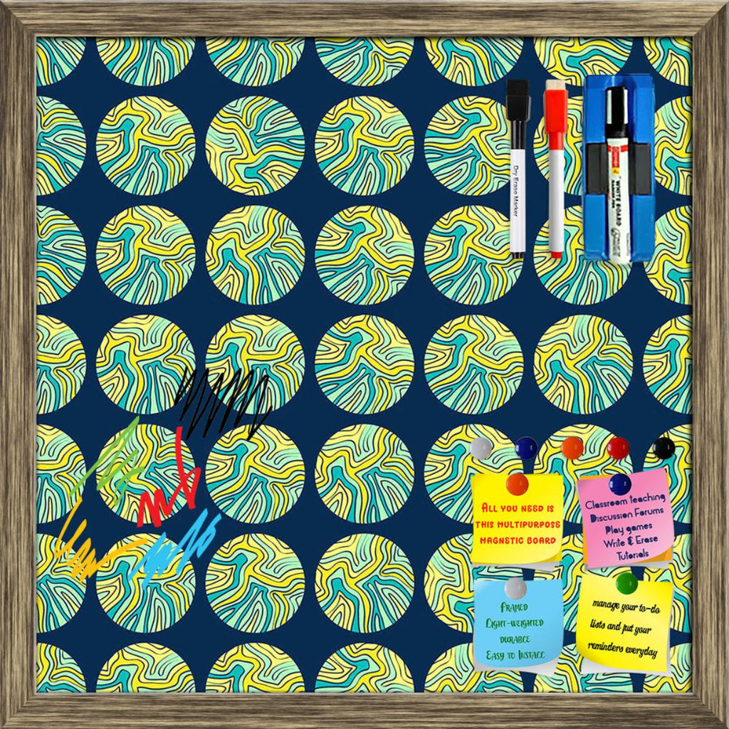 Colorful Hand Drawn Circles Pattern Framed Magnetic Dry Erase Board | Combo with Magnet Buttons & Markers-Magnetic Boards Framed-MGB_FR-IC 5008118 IC 5008118, Abstract Expressionism, Abstracts, Art and Paintings, Circle, Patterns, Semi Abstract, Signs, Signs and Symbols, Sketches, colorful, hand, drawn, circles, pattern, framed, magnetic, dry, erase, board, printed, whiteboard, with, 4, magnets, 2, markers, 1, duster, abstract, art, background, blue, design, green, line, miscellaneous, mosaic, ornament, orn