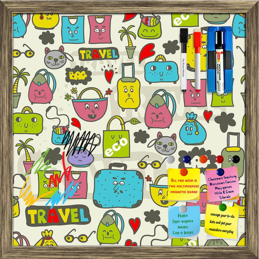 Doodle Style Pattern Framed Magnetic Dry Erase Board | Combo with Magnet Buttons & Markers-Magnetic Boards Framed-MGB_FR-IC 5008140 IC 5008140, Ancient, Animated Cartoons, Automobiles, Baby, Business, Caricature, Cartoons, Children, Comics, Fashion, Hipster, Historical, Holidays, Icons, Illustrations, Kids, Medieval, Patterns, Retro, Signs, Signs and Symbols, Symbols, Transportation, Travel, Vehicles, Vintage, doodle, style, pattern, framed, magnetic, dry, erase, board, printed, whiteboard, with, 4, magnets