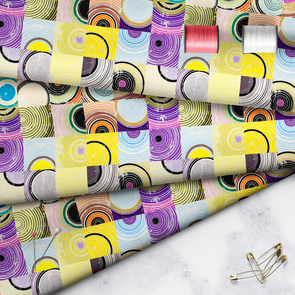 Circles, Squares & Strokes Pattern D3 Sofa Fabric by Metre | Upholstery For Sofa, Curtains & Cushions-Sofa Fabrics-SOF_FB-IC 5008157 IC 5008157, Abstract Expressionism, Abstracts, Ancient, Art and Paintings, Botanical, Circle, Digital, Digital Art, Dots, Floral, Flowers, Geometric, Geometric Abstraction, Graffiti, Graphic, Historical, Illustrations, Medieval, Nature, Patterns, Pop Art, Retro, Semi Abstract, Signs, Signs and Symbols, Splatter, Vintage, Watercolour, circles, squares, strokes, pattern, d3, sof