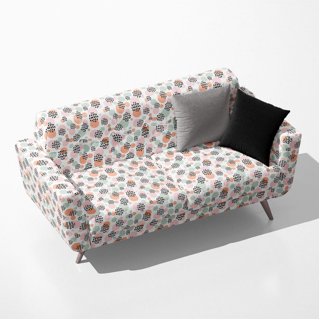 Abstract Pastel Pattern Sofa Fabric by Metre | Upholstery For Sofa, Curtains & Cushions - Sofa Fabrics - ArtzFolio.com