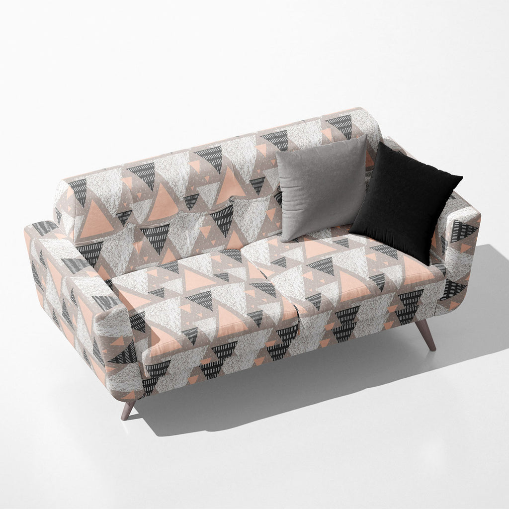 Abstract Geometric Pattern D6 Sofa Fabric by Metre | Upholstery For Sofa, Curtains & Cushions - Sofa Fabrics - ArtzFolio.com