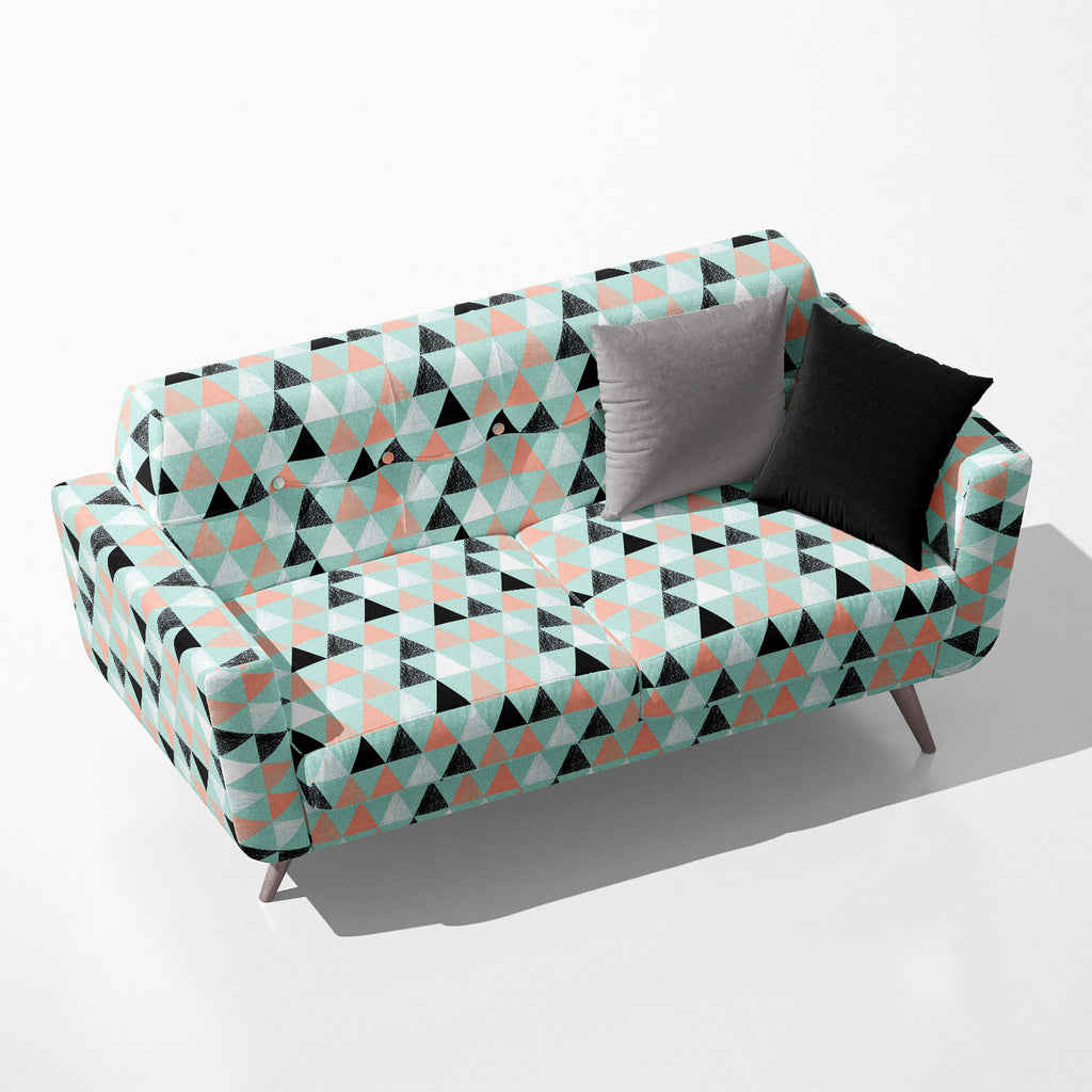 Abstract Geometric Pattern D7 Sofa Fabric by Metre | Upholstery For Sofa, Curtains & Cushions - Sofa Fabrics - ArtzFolio.com