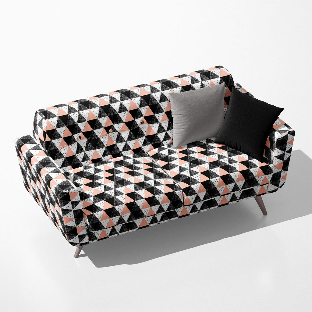 Abstract Geometric Pattern D8 Sofa Fabric by Metre | Upholstery For Sofa, Curtains & Cushions - Sofa Fabrics - ArtzFolio.com