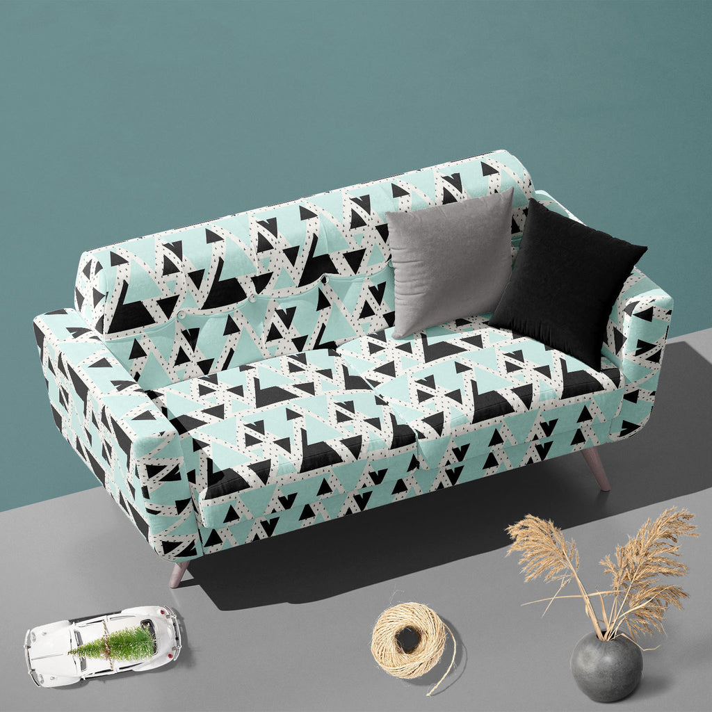 Abstract Geometric Pattern D8 Sofa Fabric by Metre | Upholstery For Sofa, Curtains & Cushions - Sofa Fabrics - ArtzFolio.com