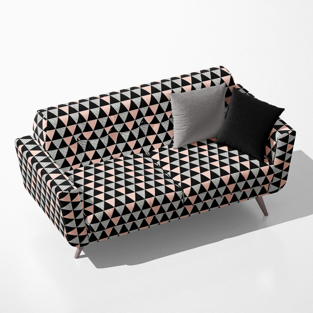 Abstract Geometric Pattern D13 Sofa Fabric by Metre | Upholstery For Sofa, Curtains & Cushions - Sofa Fabrics - ArtzFolio.com