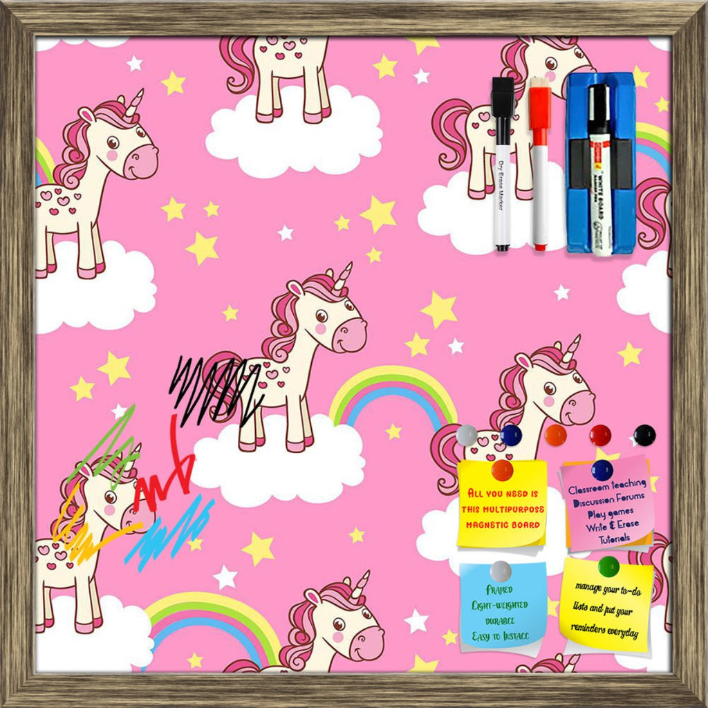 Cartoon Horses In The Clouds Pattern Framed Magnetic Dry Erase Board | Combo with Magnet Buttons & Markers-Magnetic Boards Framed-MGB_FR-IC 5008203 IC 5008203, Abstract Expressionism, Abstracts, Animals, Animated Cartoons, Art and Paintings, Baby, Books, Caricature, Cartoons, Children, Decorative, Digital, Digital Art, Drawing, Fantasy, Graphic, Illustrations, Kids, Patterns, Pets, Semi Abstract, Signs, Signs and Symbols, Wildlife, cartoon, horses, in, the, clouds, pattern, framed, magnetic, dry, erase, boa