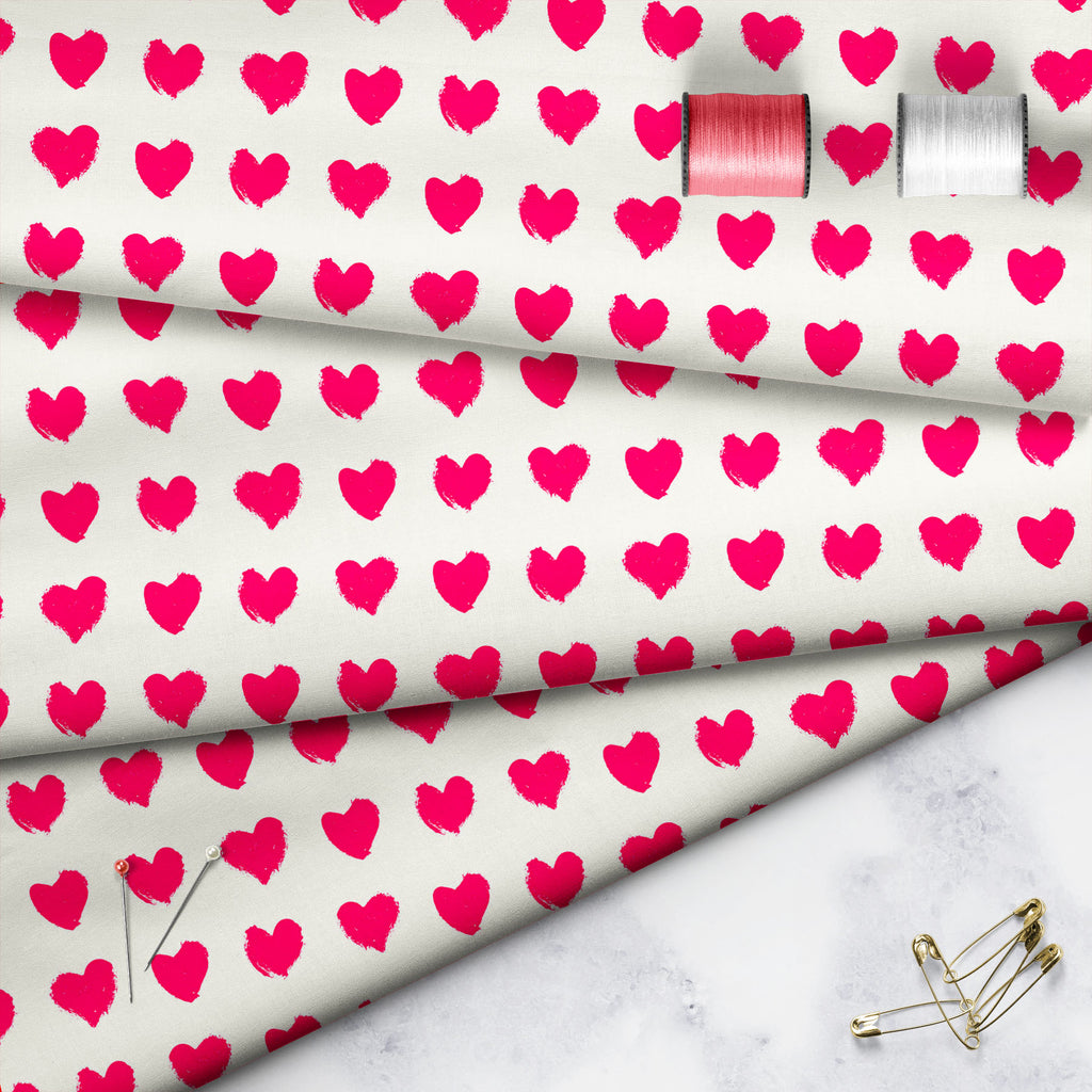 Valentine Hearts Pattern D2 Sofa Fabric by Metre | Upholstery For Sofa, Curtains & Cushions-Sofa Fabrics-SOF_FB-IC 5008205 IC 5008205, Abstract Expressionism, Abstracts, Ancient, Art and Paintings, Decorative, Digital, Digital Art, Graphic, Hand Drawn, Hearts, Historical, Illustrations, Love, Medieval, Modern Art, Patterns, Retro, Romance, Semi Abstract, Signs, Signs and Symbols, Vintage, valentine, pattern, d2, sofa, fabric, by, metre, upholstery, for, curtains, cushions, abstract, acrylic, backdrop, backg