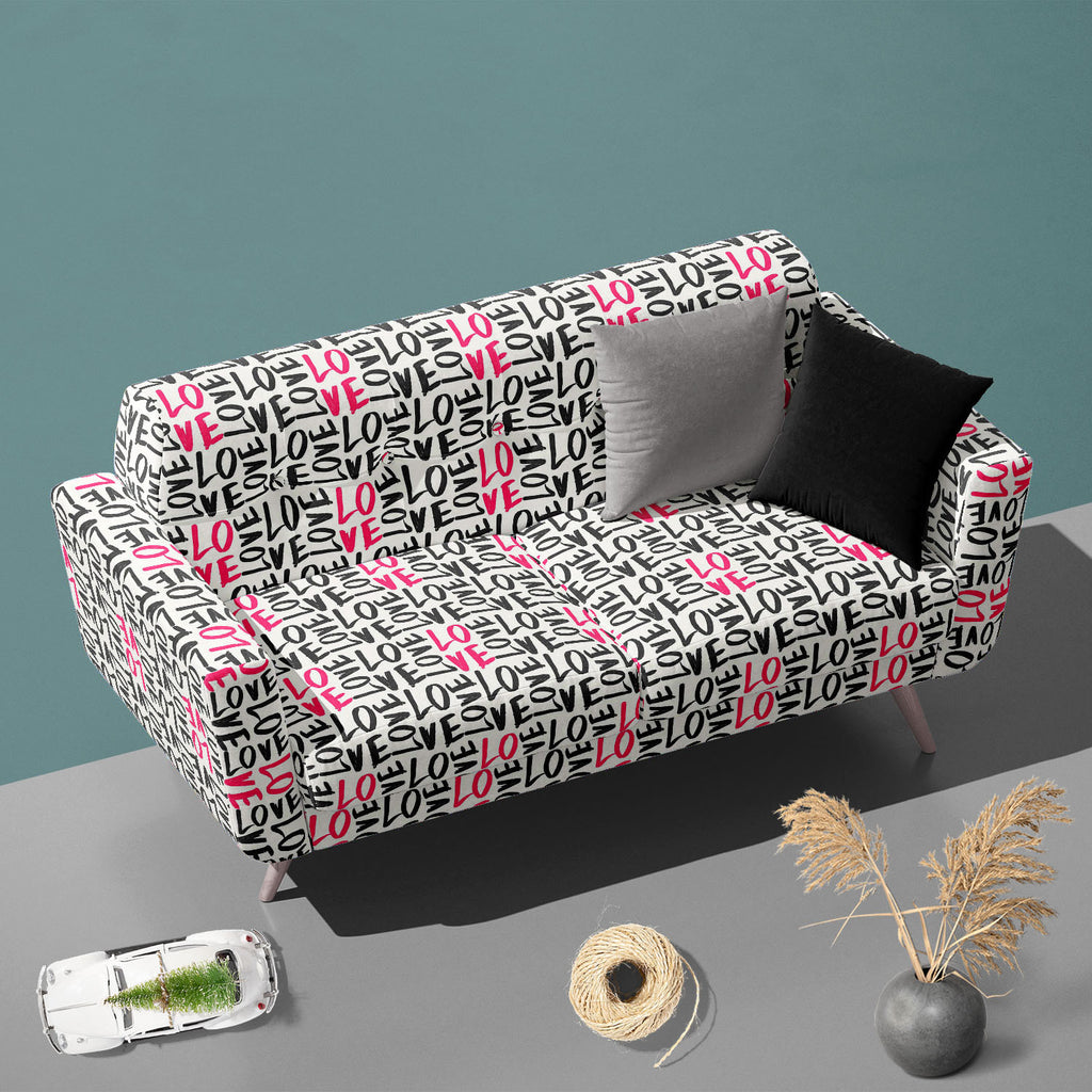 Valentine Love Pattern Sofa Fabric by Metre | Upholstery For Sofa, Curtains & Cushions-Sofa Fabrics-SOF_FB-IC 5008206 IC 5008206, Abstract Expressionism, Abstracts, Calligraphy, Decorative, Digital, Digital Art, Graphic, Hand Drawn, Love, Modern Art, Patterns, Romance, Semi Abstract, Signs, Signs and Symbols, Text, Typography, valentine, pattern, sofa, fabric, by, metre, upholstery, for, curtains, cushions, abstract, acrylic, background, brush, card, cool, creative, day, decor, decoration, design, drawn, el