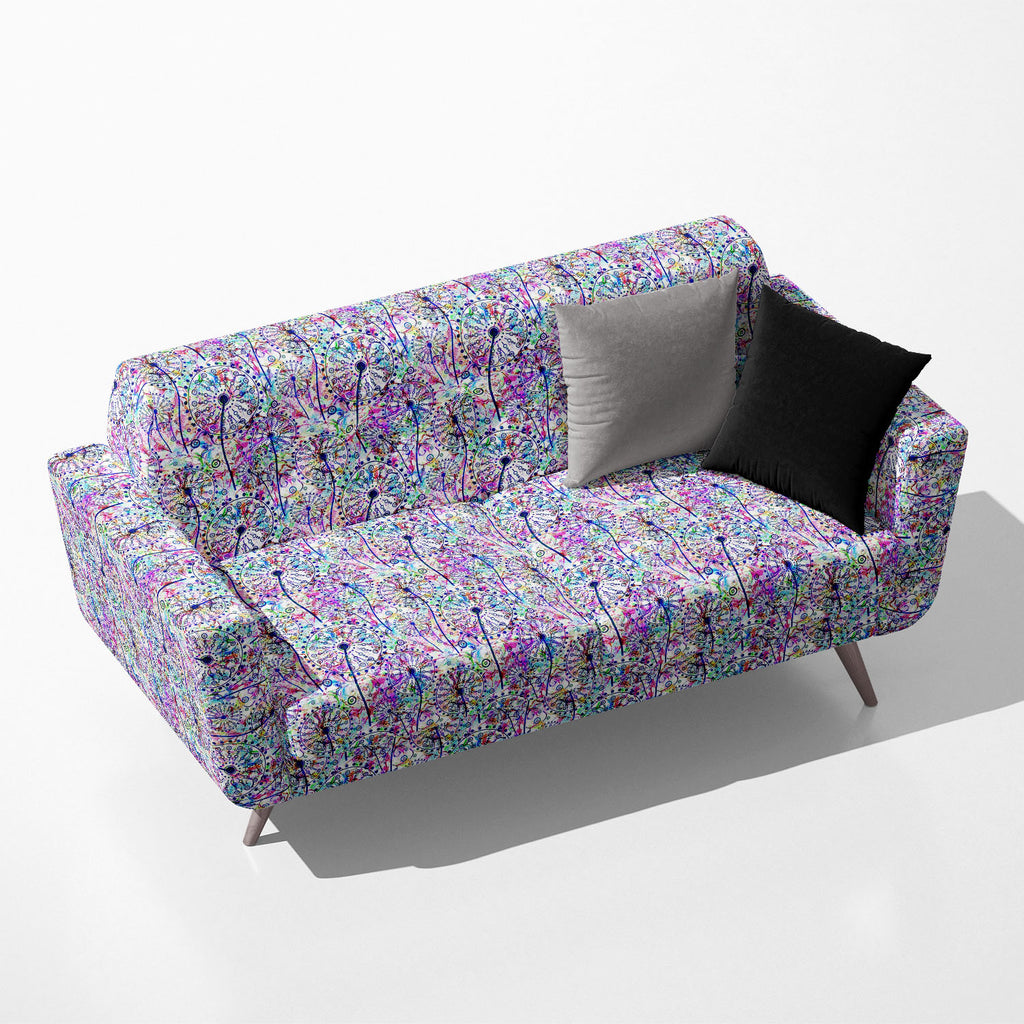 Abstract Floral Pattern Sofa Fabric by Metre | Upholstery For Sofa, Curtains & Cushions - Sofa Fabrics - ArtzFolio.com