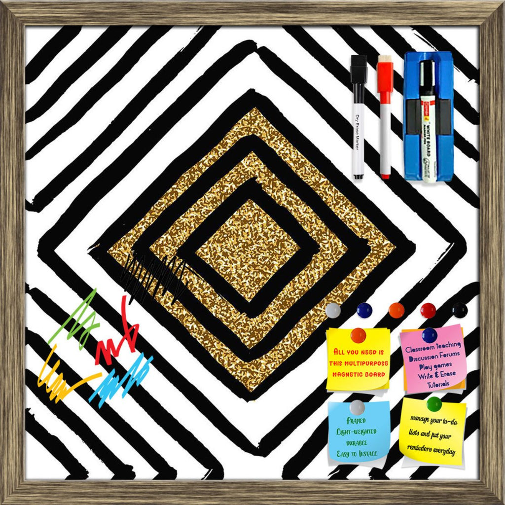 Hand Drawn Square Pattern D1 Framed Magnetic Dry Erase Board | Combo with Magnet Buttons & Markers-Magnetic Boards Framed-MGB_FR-IC 5008219 IC 5008219, Abstract Expressionism, Abstracts, Ancient, Art and Paintings, Digital, Digital Art, Graphic, Hand Drawn, Historical, Illustrations, Medieval, Modern Art, Patterns, Semi Abstract, Signs, Signs and Symbols, Vintage, Watercolour, hand, drawn, square, pattern, d1, framed, magnetic, dry, erase, board, printed, whiteboard, with, 4, magnets, 2, markers, 1, duster,
