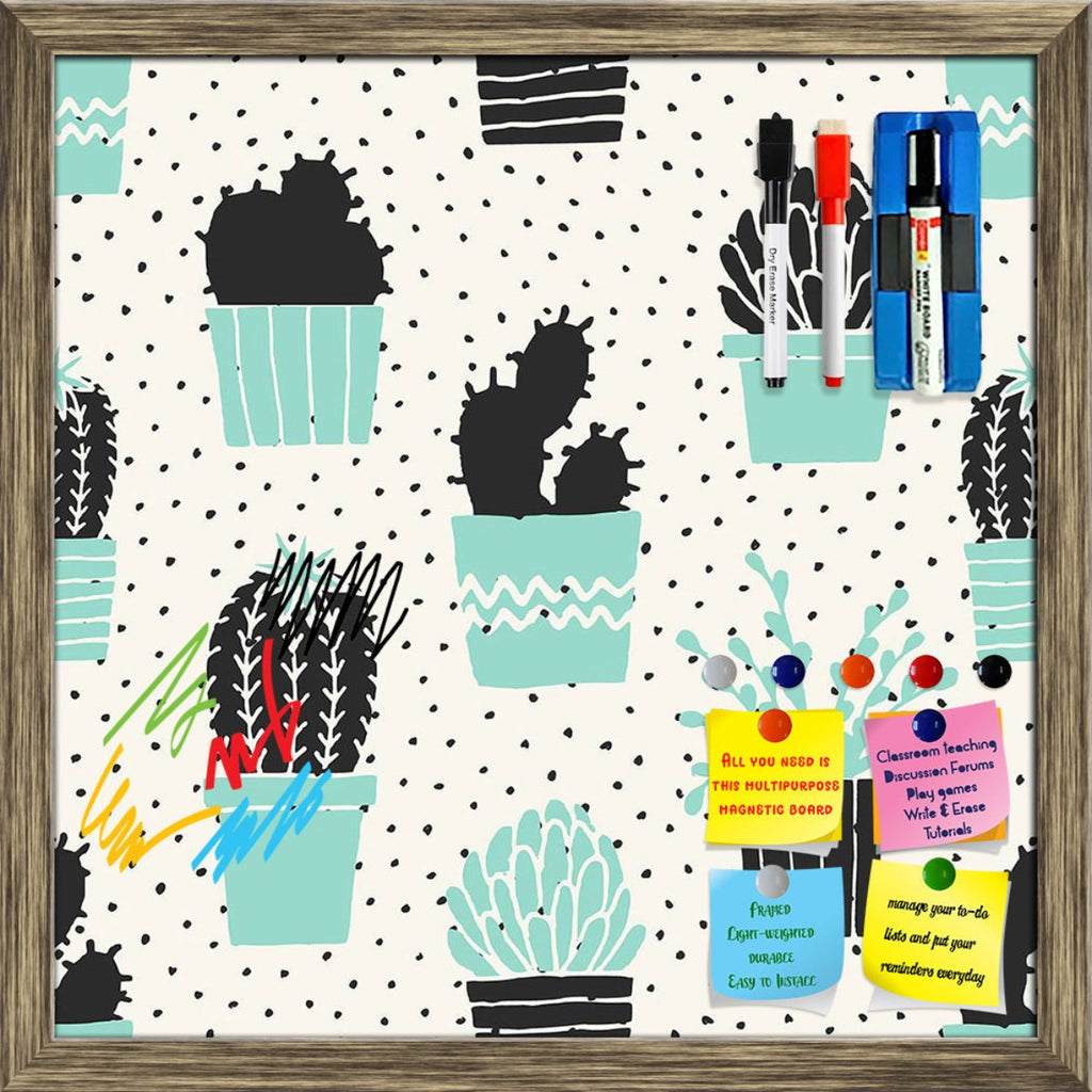 Hand Drawn Plants Pattern D2 Framed Magnetic Dry Erase Board | Combo with Magnet Buttons & Markers-Magnetic Boards Framed-MGB_FR-IC 5008220 IC 5008220, Abstract Expressionism, Abstracts, Ancient, Black and White, Botanical, Decorative, Digital, Digital Art, Dots, Floral, Flowers, Graphic, Hand Drawn, Historical, Illustrations, Medieval, Modern Art, Nature, Patterns, Retro, Semi Abstract, Signs, Signs and Symbols, Vintage, White, hand, drawn, plants, pattern, d2, framed, magnetic, dry, erase, board, printed,