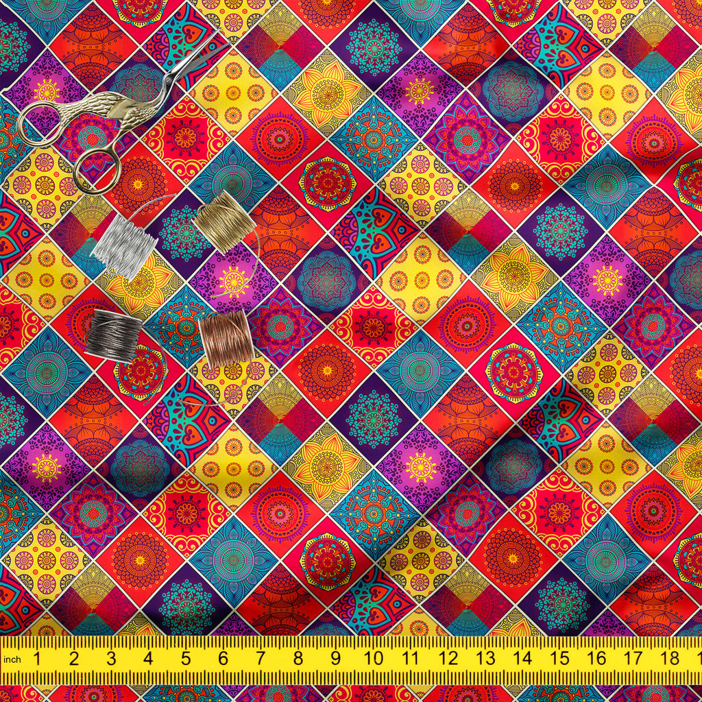 Ethnic Floral Pattern D1 Sofa Fabric by Metre | Upholstery For Sofa, Curtains & Cushions-Sofa Fabrics-SOF_FB-IC 5008224 IC 5008224, Abstract Expressionism, Abstracts, Allah, Ancient, Arabic, Art and Paintings, Asian, Botanical, Chinese, Circle, Culture, Decorative, Drawing, Ethnic, Floral, Flowers, Geometric Abstraction, Historical, Indian, Islam, Mandala, Medieval, Nature, Patterns, Retro, Semi Abstract, Signs, Signs and Symbols, Traditional, Tribal, Turkish, Vintage, World Culture, pattern, d1, sofa, fabr