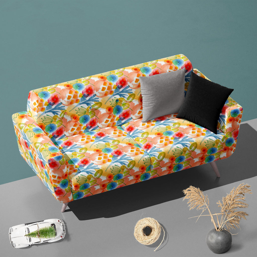Modern Floral Art D2 Sofa Fabric by Metre | Upholstery For Sofa, Curtains & Cushions-Sofa Fabrics-SOF_FB-IC 5008230 IC 5008230, Abstract Expressionism, Abstracts, Ancient, Botanical, Drawing, Floral, Flowers, Historical, Illustrations, Medieval, Modern Art, Nature, Patterns, Retro, Scenic, Semi Abstract, Signs, Signs and Symbols, Tropical, Vintage, Watercolour, modern, art, d2, sofa, fabric, by, metre, upholstery, for, curtains, cushions, abstract, backdrop, background, beautiful, bloom, blossom, branch, co