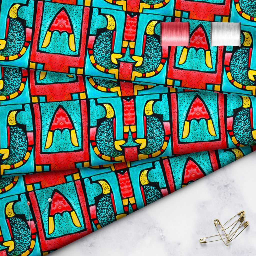 Abstract Geometric Pattern D12 Sofa Fabric by Metre | Upholstery For Sofa, Curtains & Cushions - Sofa Fabrics - ArtzFolio.com